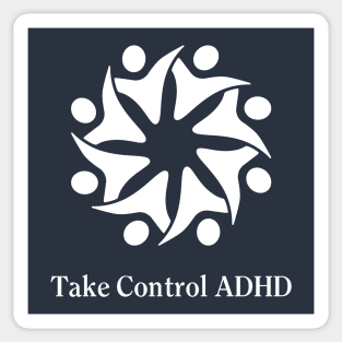 Take Control ADHD • Logo Light Sticker